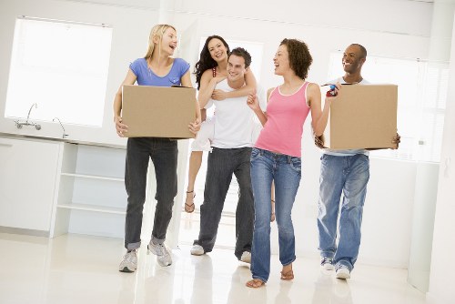 Man and van service loading furniture for a Coulsdon house move