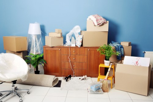 Organised packing and boxes for a smooth local move in Coulsdon