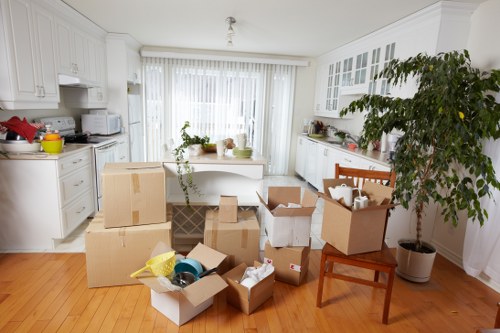 Professional moving van for local relocations in Coulsdon