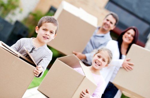 Business and home moving support with a removal van in Coulsdon