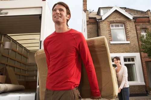 Residential furniture removals in Coulsdon with attention to access and property care